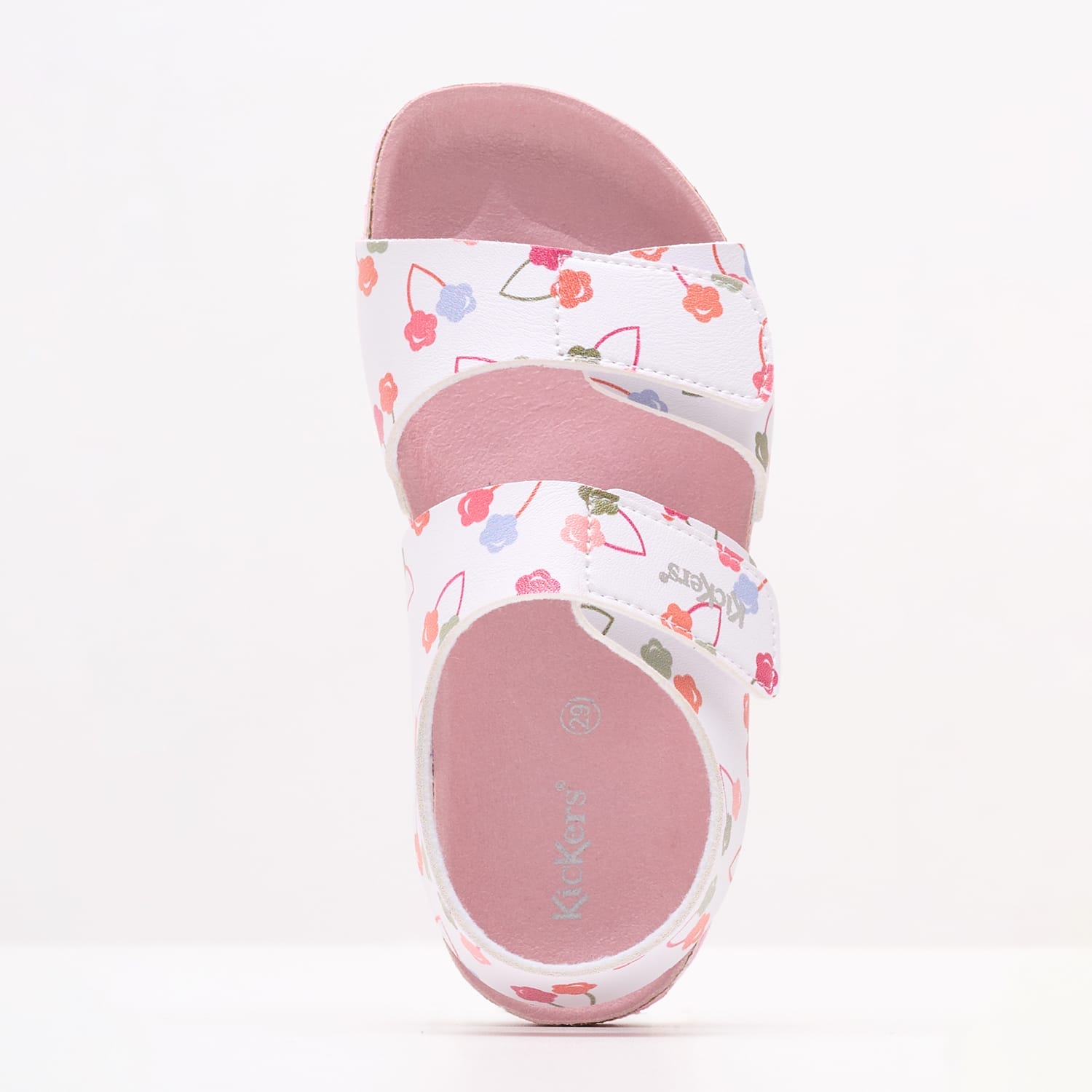 Kids Flip Flops & Sandals Summerkro.Cherry White ECOleather Kickers Kids Flip Flops & Sandals Summerkro.Cherry White ECOleather Kickers