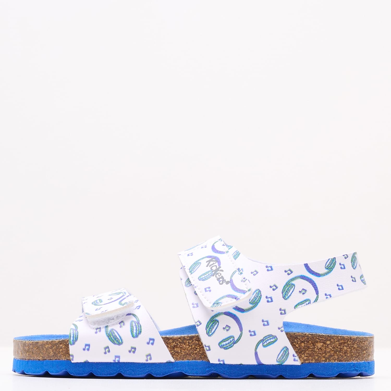 Παιδικές Σαγιονάρες & Πέδιλα Summerkro.Print Άσπρο ECOleather Kickers