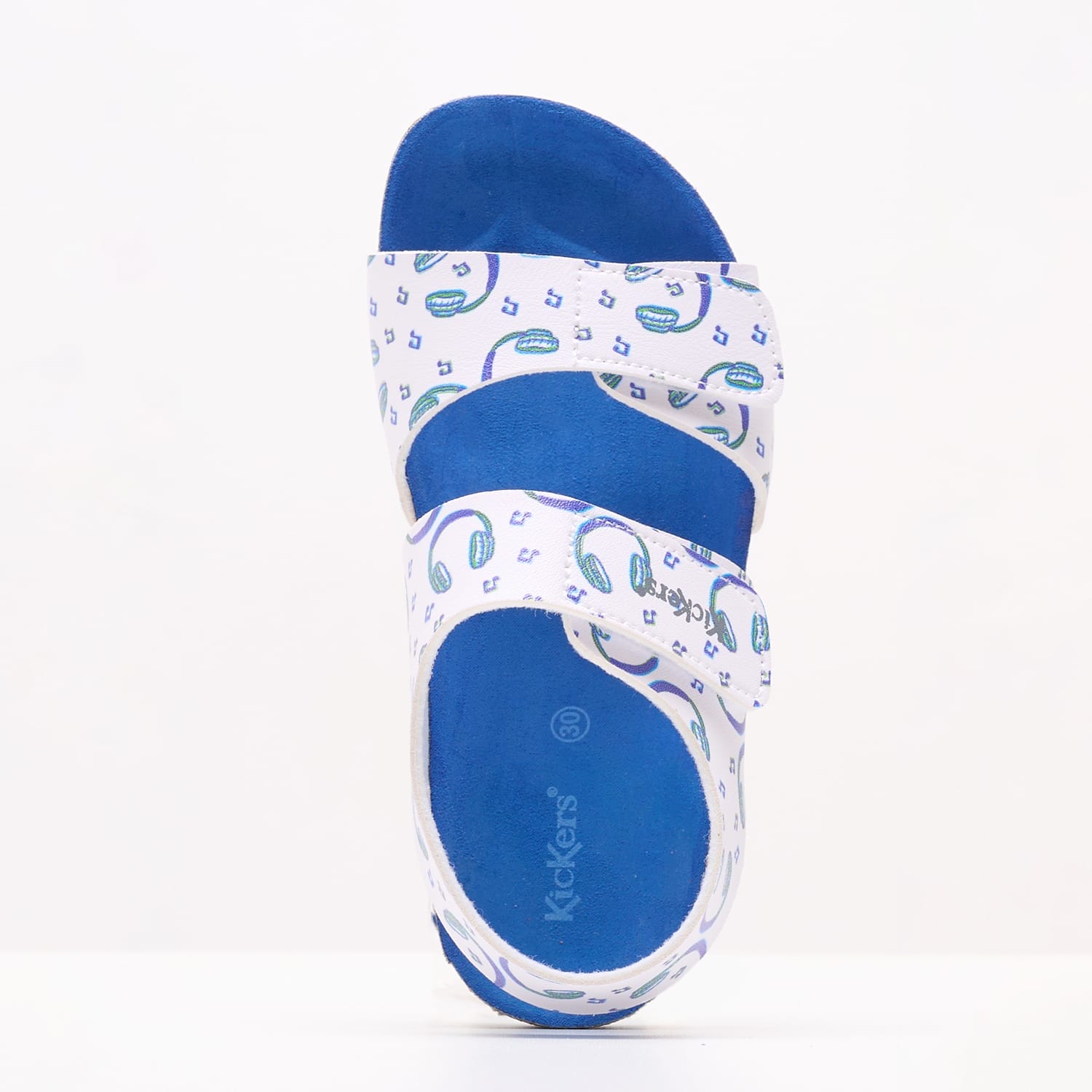Παιδικές Σαγιονάρες & Πέδιλα Summerkro.Print Άσπρο ECOleather Kickers Παιδικές Σαγιονάρες & Πέδιλα Summerkro.Print Άσπρο ECOleather Kickers