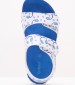 Kids Flip Flops & Sandals Summerkro.Print White ECOleather Kickers
