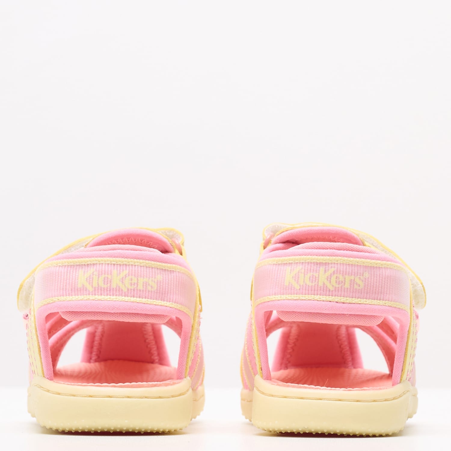 Kids Flip Flops & Sandals Kickbeachou Yellow ECOleather Kickers Kids Flip Flops & Sandals Kickbeachou Yellow ECOleather Kickers