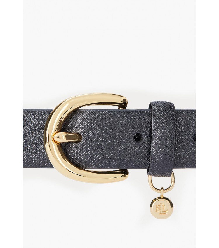 Women Belts 412802952 Black Leather Ralph Lauren