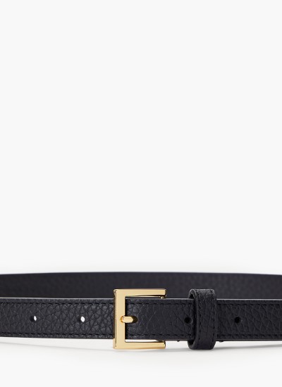 Women Belts Bridge.Belt Black ECOleather Calvin Klein