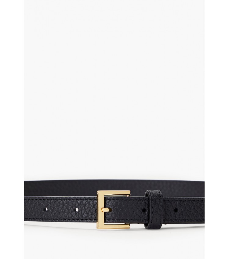 Women Belts 412912036 Black Leather Ralph Lauren