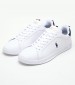 Men Casual Shoes Hrt.3003.W White Leather Ralph Lauren