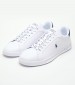 Men Casual Shoes Hrt.4003 White Leather Ralph Lauren