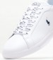 Men Casual Shoes Hrt.Ct2 White Fabric Ralph Lauren