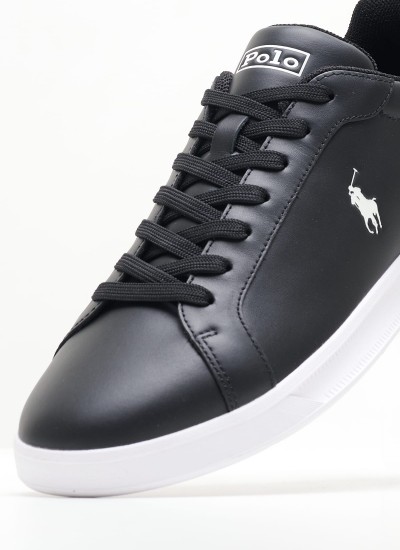 Ανδρικά Μοκασίνια S6890.EPS Μαύρο Δέρμα Boss shoes