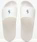 Men Flip Flops & Sandals P.Slide White Rubber Ralph Lauren