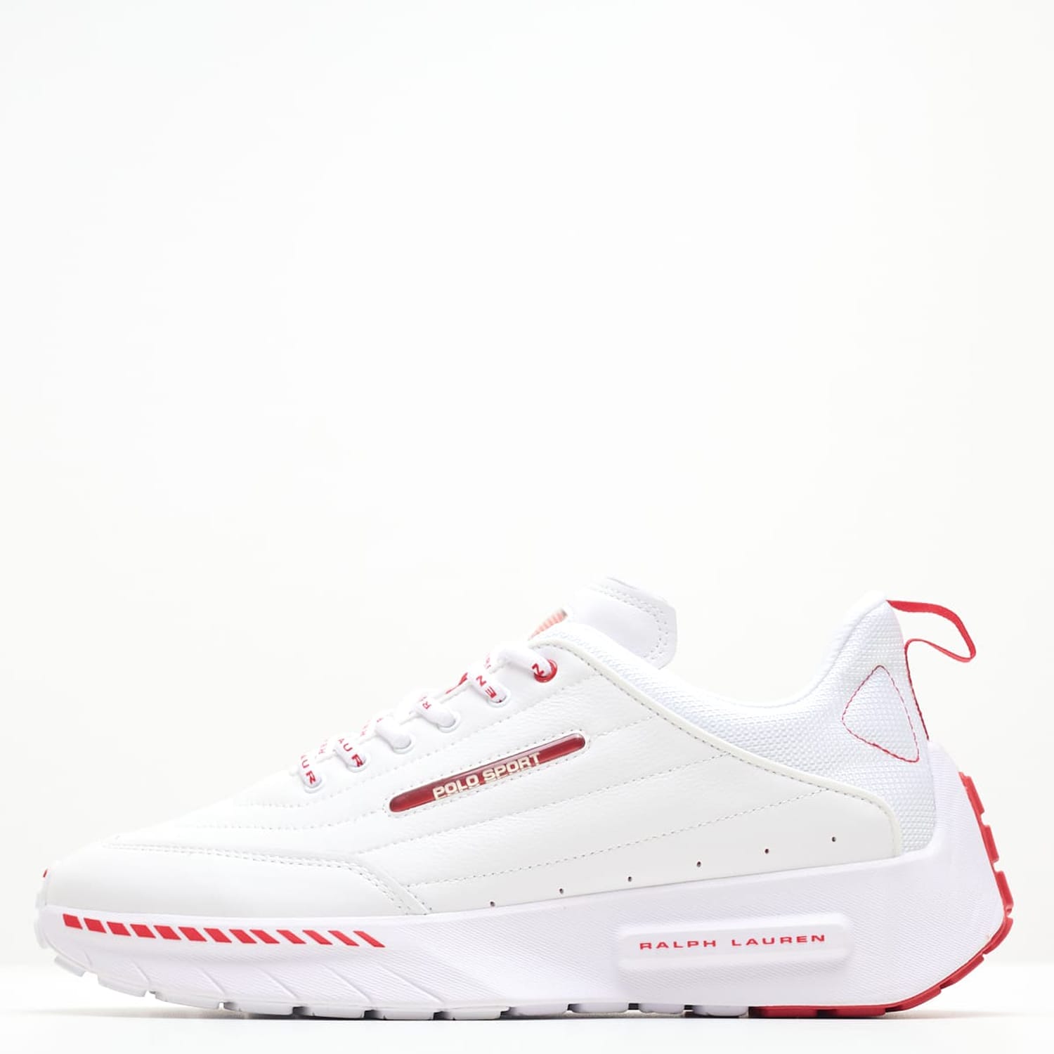 Ανδρικά Παπούτσια Casual Ps.250 Άσπρο Δέρμα Ralph Lauren