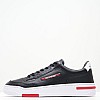 Ανδρικά Παπούτσια Casual Ps.Sneaker Μαύρο Δέρμα Ralph Lauren