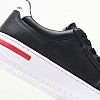 Ανδρικά Παπούτσια Casual Ps.Sneaker Μαύρο Δέρμα Ralph Lauren