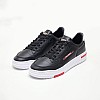 Ανδρικά Παπούτσια Casual Ps.Sneaker Μαύρο Δέρμα Ralph Lauren