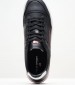 Men Casual Shoes Ps.Sneaker Black Leather Ralph Lauren