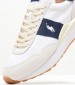 Men Casual Shoes Train89 White Fabric Ralph Lauren