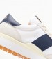 Men Casual Shoes Train89 White Fabric Ralph Lauren