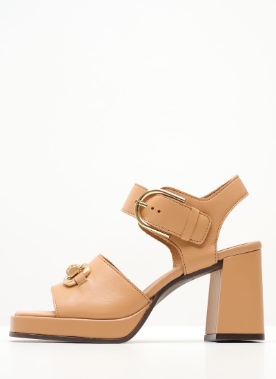Women Boots 2272 Beige Suede Leather Alpe