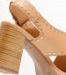 Women Sandals 5128 Beige Leather Alpe