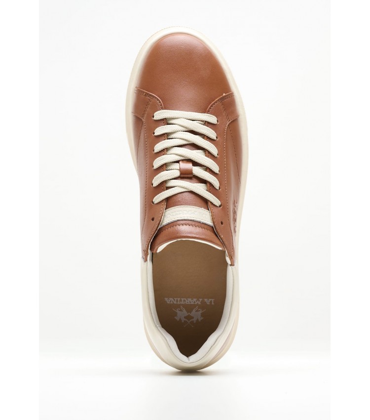 Men Casual Shoes 241001 Tabba Leather La Martina