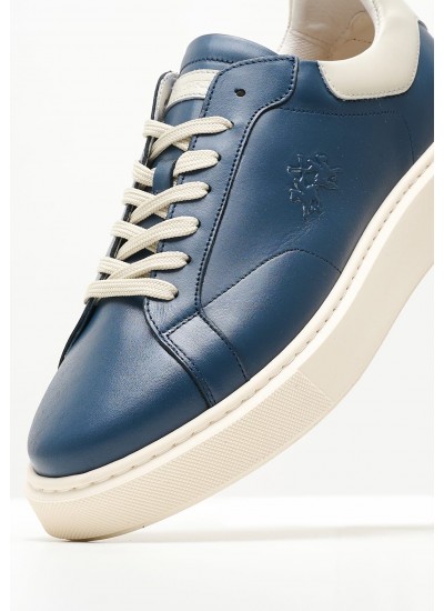 Men Espadrilles Esapdrille.Su Blue Buckskin Tommy Hilfiger