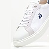 Men Casual Shoes 241002 White Leather La Martina Men Casual Shoes 241002 White Leather La Martina