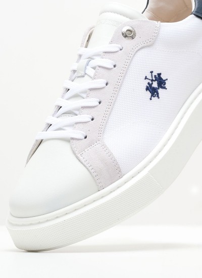 Παιδικά Παπούτσια Casual Flag.Lowcut Μπλε ECOleather Tommy Hilfiger