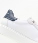 Men Casual Shoes 241002 White Leather La Martina