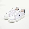 Men Casual Shoes 241002 White Leather La Martina Men Casual Shoes 241002 White Leather La Martina