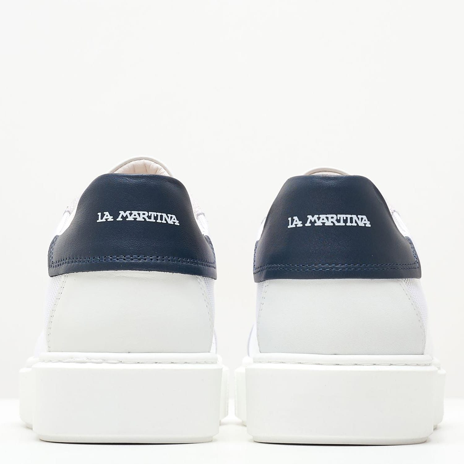 Men Casual Shoes 241002 White Leather La Martina Men Casual Shoes 241002 White Leather La Martina