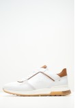Men Casual Shoes 241060 White Leather La Martina