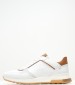 Men Casual Shoes 241060 White Leather La Martina