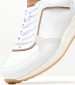 Men Casual Shoes 241060 White Leather La Martina