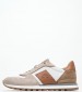 Men Casual Shoes 241071 Beige Leather La Martina