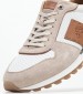 Men Casual Shoes 241071 Beige Leather La Martina