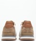 Men Casual Shoes 241071 Beige Leather La Martina