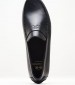 Men Moccasins 241090 Black Leather La Martina