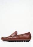 Men Moccasins 241090 Brown Leather La Martina