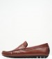 Men Moccasins 241090 Brown Leather La Martina