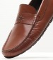 Men Moccasins 241090 Brown Leather La Martina