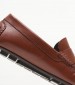 Men Moccasins 241090 Brown Leather La Martina