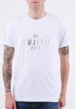 Men T-Shirts Glam.Jersey White Cotton La Martina