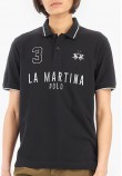 Men T-Shirts Polo.Ps Black Cotton La Martina