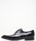 Men Shoes 1508 Black Leather Damiani