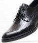 Men Shoes 1508 Black Leather Damiani