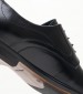 Ανδρικά Παπούτσια Δετά 1508 Μαύρο Δέρμα Damiani