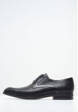Men Shoes 1509 Black Leather Damiani