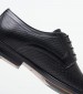 Men Shoes 1509 Black Leather Damiani