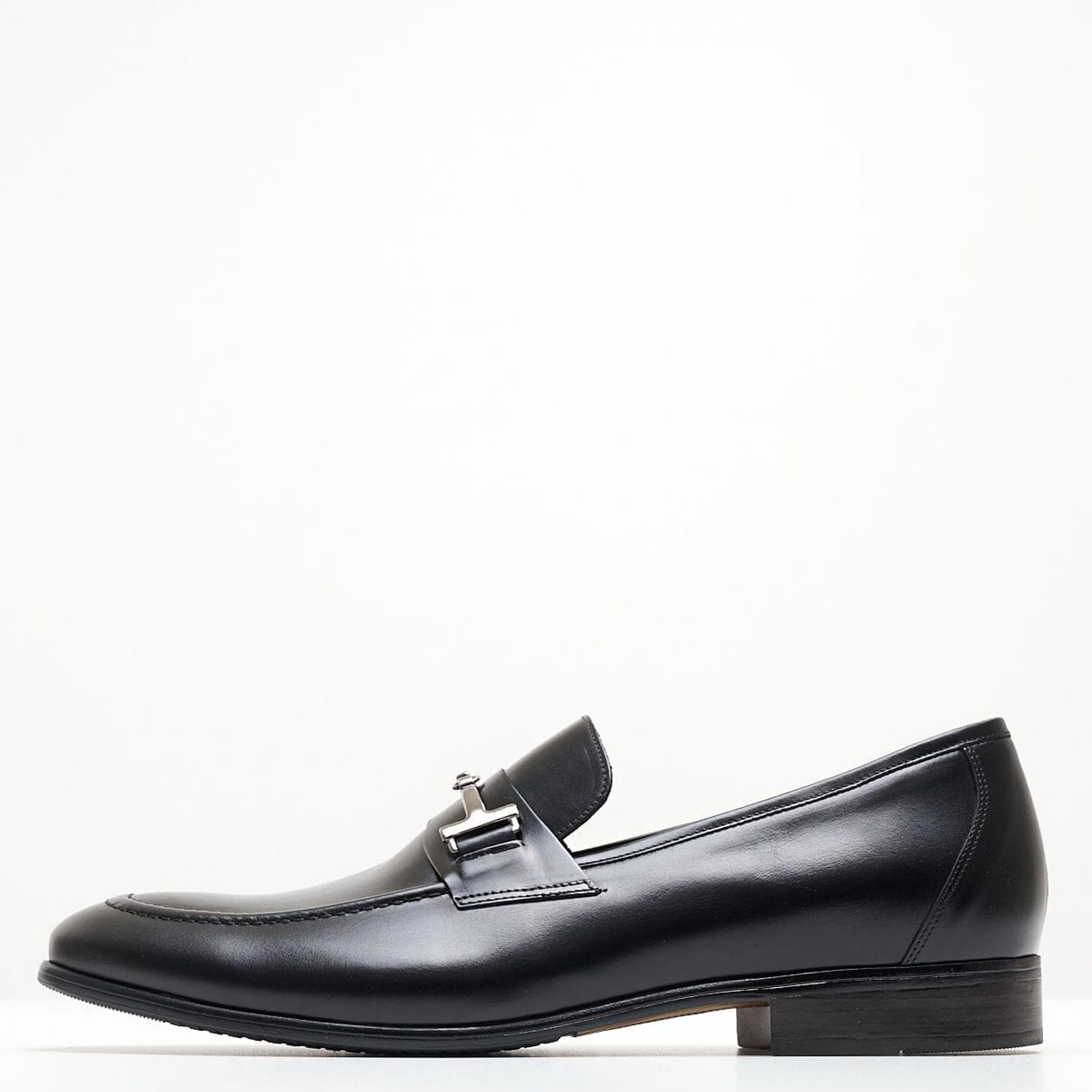 Men Moccasins 3106 Black Leather Damiani