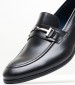 Men Moccasins 3106 Black Leather Damiani