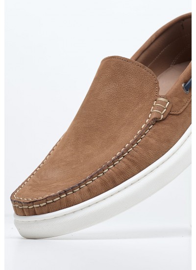 Men Moccasins 3703 Tabba Nubuck Leather Damiani